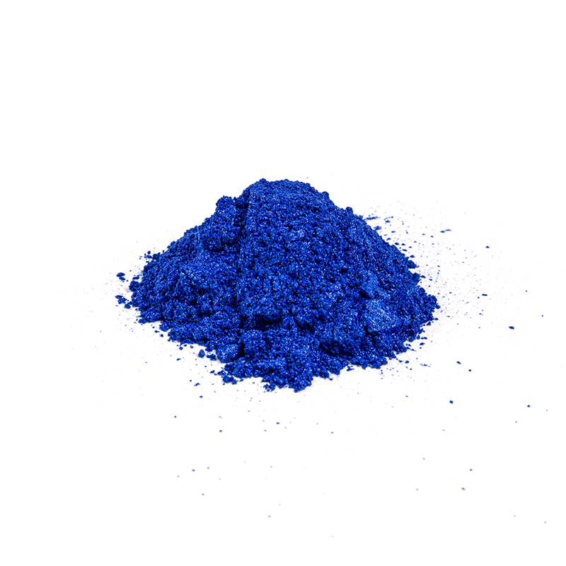 AK425 lake blue glimmer pärlemorskimrande pigment bläckpigment